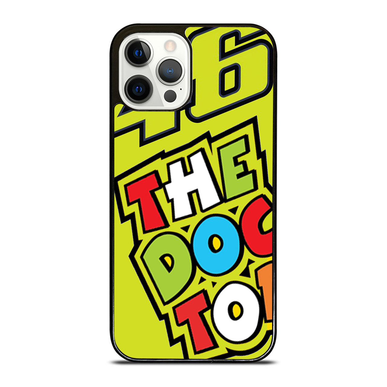 VALENTINO ROSSI VR46 THE DOCTOR iPhone 12 Pro Case Cover